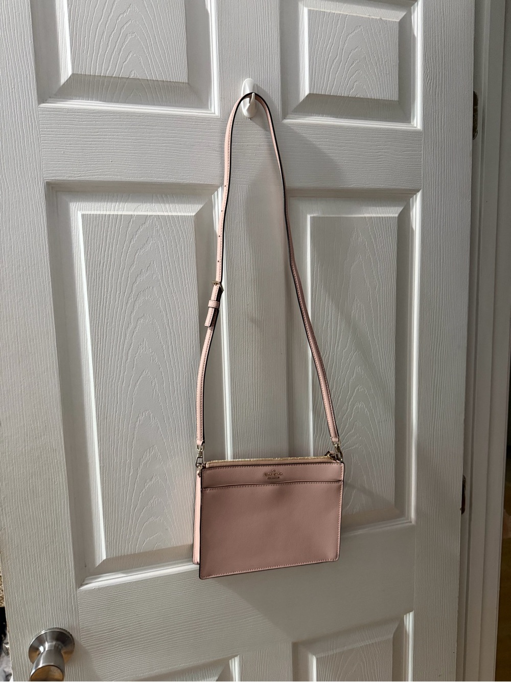 kate spade Blush Pink Leather Crossbody Bag